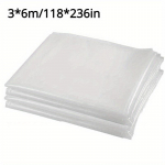 L&auml;bipaistev taimne k&uuml;lmumisvastane kile aiataimedele antifriis ja veekindel kate akna tihenduskile kasvuhoone PE kattekile 3*6m/118*236in