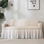 Euro Diivani kate Stretch Universaalne sektsioonkuhvel 1/2/3 istmenurga diivanikatted koos seelikuga elastsed diivanikatted Single Seat