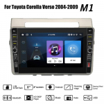 8-tolline 2-din Android-autoraadio multimeediumivideopleier Toyota Corolla Verso 2004-2009 jaoks koos nupunupuga Carplay WiFi 2+32GB 1+32GB