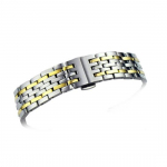 22 mm Le Locle seeria T006707A T006707 seeria kellarihm, tahke roostevabast terasest k&auml;ev&otilde;ru meessoost rihm T006 jaoks T006-22mm