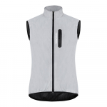 WOSAWE rattas&otilde;idu varrukateta jakk v&auml;lisspordir&otilde;ivastele helkur Hi-Vis rattas&otilde;idu tuulejope, tuulekindel, hingav M h&otilde;be