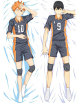 Anime Haikyuu!! Hinata Shoyo Tobio Kageyama Cosplay kallistav kehapadjap&uuml;&uuml;r Prop 120x40CM