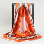 Kvaliteetsed luksuslikud siidist sallid peapael Sallid kaelasall naistele kett siidist sall naiste dekoratiivne sall 90*90cm