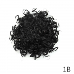 Miss Wig s&uuml;nteetiline r&auml;pane kakuke juukset&uuml;kk 60g elastne pingutusn&ouml;&ouml;r lahtised lokkis juuksekupid Parukat&uuml;ki pikendused naistele cosplay 25cm