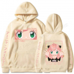 Jaapani Anime Spy X Perekonna kapuuts Unisex Fashion Anya Forger Prindi Pusad Lapsed Hip Hop Hoodie Unisex Mantlid Naiste Sweet Kawaii Naljakas 2XL