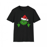 Grinch Middle Finger Holiday Tee Unisex T-s&auml;rk S
