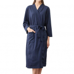 Magamismantlid Hingavad nahas&otilde;bralikud V-kaelusega pikkade varrukatega naiste pidžaamad naistele 3XL hall