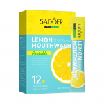 20 tk Lemon Mouthwash hambakaitse puhastus &uuml;hekordselt kasutatav kaasaskantav suuvesi sidrun