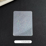 10 tk kaardihoidja, ilus foto&uuml;mbris, v&auml;rviline laserl&auml;bipaistev plastkaardihoidja Pop Stari foto&uuml;mbris