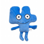 Bfdi nelja pl&uuml;&uuml;sis nukum&auml;ng Battle for Dream Island Cosplay Plushie m&auml;nguasi number lillede puidune m&uuml;ndine tuline pulgakomm pehme lastele kingitus aprikoosi