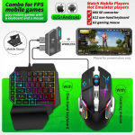 Mobiilim&auml;ngude kontroller Gamwing Mix SE/Elite hiire ja klaviatuuri konverteri ja kombineeritud paketi jaoks Kiirem reageerimine Nupu kohandamine MIX SE set