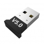 Praktiline Bluetooth-adapter, mida on lihtne kasutada metallist arvutitarvikud must