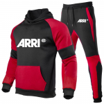ARRI 2024 meeste uus kevadine ja s&uuml;gisene moekas printiga dressiga dressid Slim Fit kapuutsiga dressipluusi p&uuml;kste komplekt Fitness-spordir&otilde;ivaste &uuml;likonnad M
