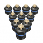 10 tk Yard Garden Gas Sprinkler Head Water Muru niisutamise jahutuspihustuss&uuml;steem