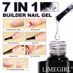 Limegirl gel nail glue Easy to peel off 8 ml elevandiluuvalge