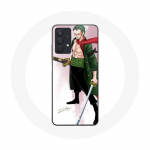 &Uuml;mbris Samsung galaxy A32 5G &uuml;heosalise Manga Zoro Manga plakati jaoks