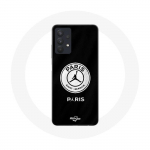 &Uuml;mbris Samsung Galaxy A32 5G Paris Saint Germaini logoga PSG must taust