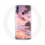 Huawei p30 lite Sunset taustaga &uuml;mbris