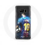 Coque pour Samsung Galaxy S8 plus Lionel Messi Club de football de Barcelone FCB