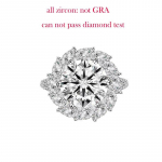 3CT sertifitseeritud D v&auml;rvi moissanite s&otilde;rmus naistele Luksuslik kvaliteet ehteid pruudi pulma kihlusrihm 925 sterling h&otilde;be 5&us size