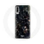 &Uuml;mbris Samsung Galaxy A50 Vikings Teaser 6. hooaja plakati tegelased Art