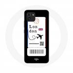 Coque Samsung Galaxy A03 Billet d'avion London