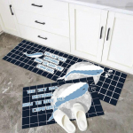 K&ouml;&ouml;gimatt - Libisemisvastane pestav Esik Koridor Vaip Magamistuba Elutuba Pikad vaibad Vannitoa P&otilde;randamatid Sissep&auml;&auml;s Uksematt 40cmx60cm 1pc