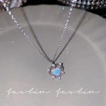 Y2K Crystal Bow Angel Wings S&uuml;dame ripatsiga kaelakee Naistele Armas lahe t&uuml;drukute rangluu kett Trendikad esteetilised ehete aksessuaarid