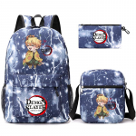 Anime Demon Slayer seljakott Sharingan teismelistele &otilde;pilaste koolikott poiss t&uuml;druk tagasi kooli Uzumaki suure mahutavusega multifilmi kotid