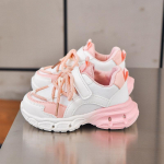 Laste Led Kingad T&uuml;drukutele LED-valgustusega tossud H&otilde;&otilde;guvad jalatsid lastele Hingavad vabaaja imiku v&auml;ikelaste beebijalatsid 21 roosa