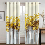 Moodne abstraktne disain Pimendav kardin Metallgrafiti aknakardinad elutuppa magamistoa sisekujundusele K&otilde;rge varjundiga kardin W120xH270(CM)x2PCS-Grommet Top