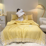 Suvine pestud j&auml;&auml; siid Suvine tekk neljaosaline pestav kliimaseade suvine jahe tekk kahekordne t&auml;iskasvanute suvine tencel tekk 1