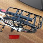 Bicycle Rear Rack Heavy Duty Cycling Equipment Easy to Install Universal Metal Luggage Bike Rear Rack