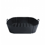 &Otilde;hkfrit&uuml;&uuml;r paksendatud toidukvaliteediga silikoonmatt Silikoonist kokkupandav k&uuml;psetusmatt majapidamises kasutatava &otilde;hufrit&uuml;&uuml;ri k&uuml;psetuspann square 21*20*5*5.5CM 75g