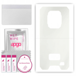 apgo MATTE Protective Skin Sticker for the back compatible with Ulefone Armor 9, Wrap Film, Hydrogel Film, Flexible, Soft TPU with positioning layer e