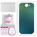 apgo Protective Skin Sticker for the back compatible with Cat S48C, Wrap Film, Foil, Vinyl - Pattern Carbon Chameleon CAKA1