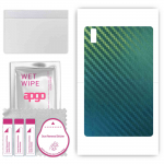 apgo Protective Skin Sticker for the back compatible with Blackview Tab 11, Wrap Film, Foil, Vinyl - Pattern Carbon Chameleon CAKA1