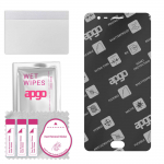 apgo MATTE Hybrid protective glass compatible with OnePlus 3T, flexible nano glass, great replacement for tempered glass, scratch-resistant, full glue