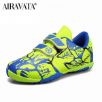 Poiste treenimine TF jalgpallijalatsid Kunstmuru libisemisvastased noorte jalgpallijalatsid Sporditreeningjalatsid T&uuml;drukute jalgpallijalatsid 37 roheline