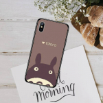 Happy Totoro sprite away telefoni&uuml;mbris iPhone'ile 12 11 13 7 8 6 s pluss x xs xr pro max mini shell iphone 11 pro