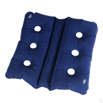 Inflatable Cushion Seat Wheel Pillow Coccyx Tailbone Support Pad Blue Purple - , as described