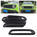 7 tk esiv&otilde;re iluv&otilde;re sisestuskattega trimmiraam Jeep Renegade 2015-2018 jaoks