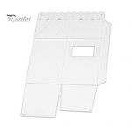 Piimakommikarbi l&otilde;ikamisvormid isetegemine v&auml;ljal&otilde;igete tegemiseks paberkaartide k&auml;sit&ouml;&ouml; &scaron;abloonvorm h&otilde;be