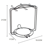 Kohvikruusipuu alus 1 * tassihoidja roostevaba teras