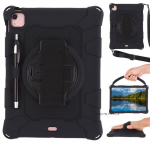 Kaitse&uuml;mbris iPad Mini 1 2 3 4 5 6 jaoks 360&deg; p&ouml;&ouml;rleva tugijalaga Kate iPad Pro iPad Air iPad 7 8 9. Pehmest silikoonist Lastele sobiv k&auml;epide V&ouml;&ouml; &Otilde;larihm Capa iPad mini 4 5