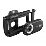 APEXEL APL-MS150 150X Mobiiltelefoni Mikroskoobi Objektiiv Sisseehitatud LED/ UV Valgusti ja CPL Filtriga Aku