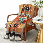 1 tk Skandinaavia stiilis viskepleed voodile puuvillane marli diivanir&auml;tik voodilina piknikule rannale Queen King Size uinakutekk kodukaunistus 160x220cm