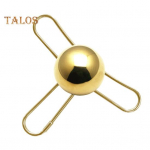 Roostevabast terasest kohvij&auml;&auml;pall espresso korduvkasutatava k&uuml;lmutusseadme jaoks koos aluse maitsetugevdaja vidinatega A