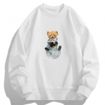 S&uuml;gis- ja kevadine pikkade varrukatega T-s&auml;rk Meeste kampsun aluss&auml;rk Meeste &uuml;mara kaelusega pullover kampsun Meeste XXXXL