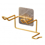 F&ouml;&ouml;ni riidepuu Seinale paigaldatav veekindel, mulgustamata Hoida korralik libisemisvastane f&ouml;&ouml;nihoidik Vannitoatarvikud kuldne